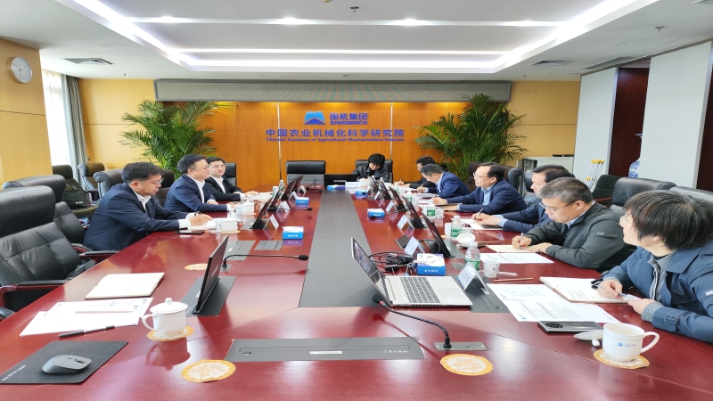 陳蕃率隊回訪中國農(nóng)機院、機械規(guī)劃院