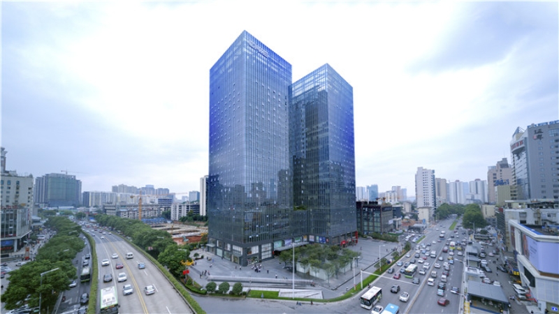 湖南衛(wèi)視報道！1951綠化廣場的精與美